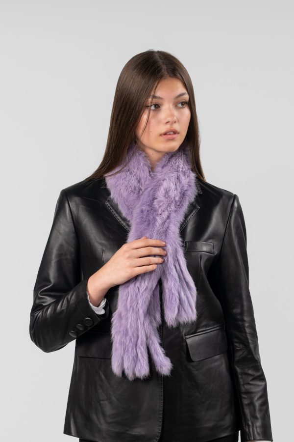 Real Fur Scarf Stylish Neckwearing