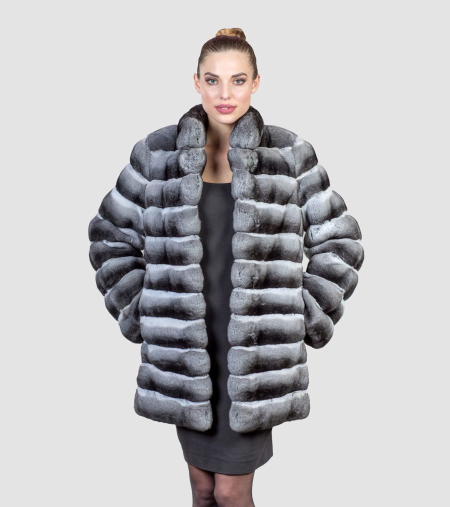 Chinchilla Fur Short Coat