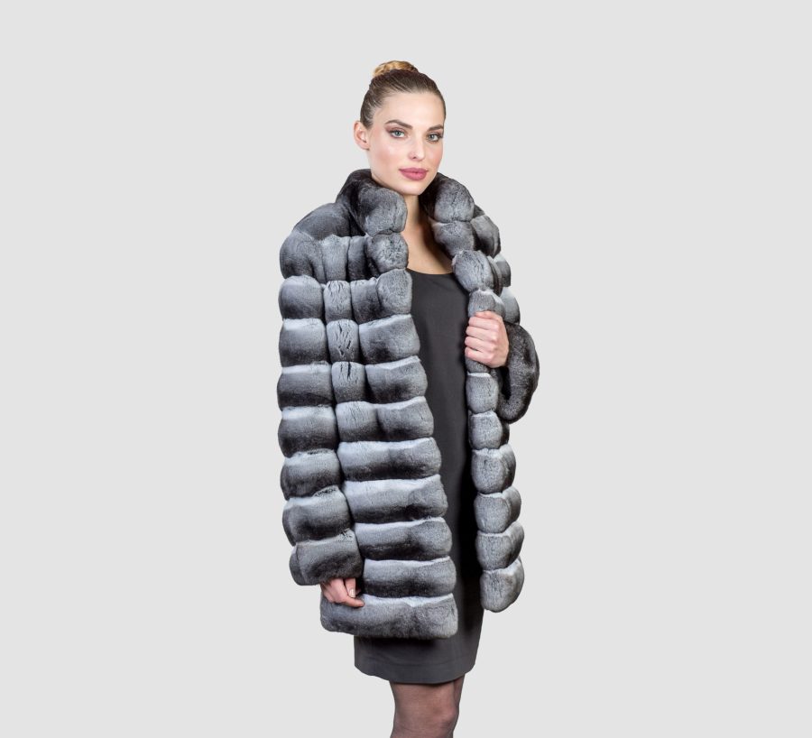 Chinchilla Fur Short Coat
