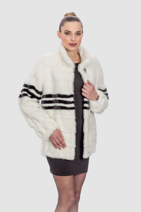 Fuego Mink Fur Jacket .100% Real Fur Coats and Accessories.