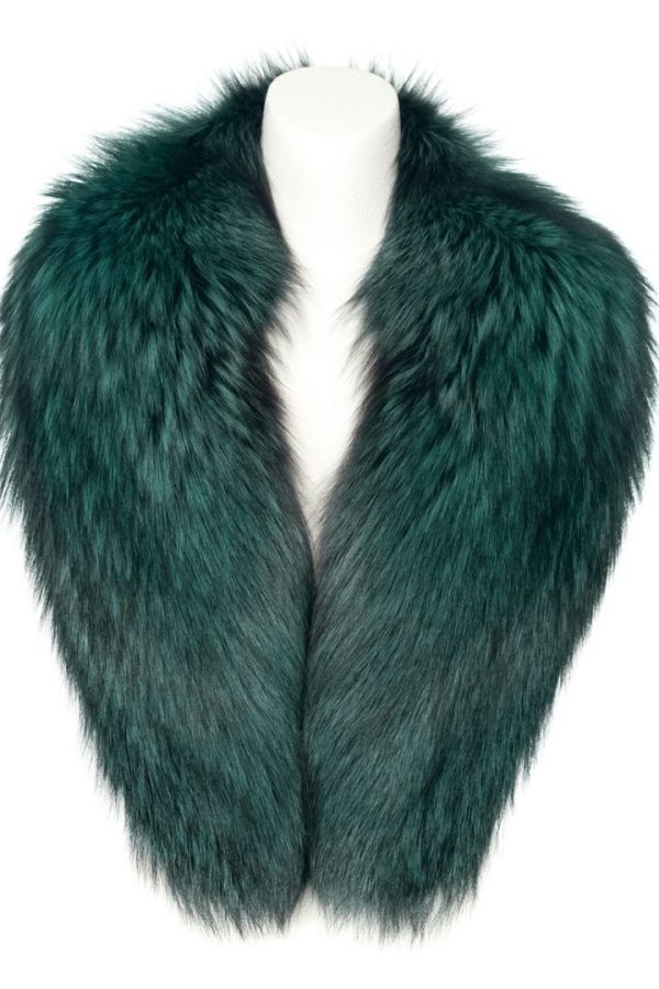 Emerald Fur Collar