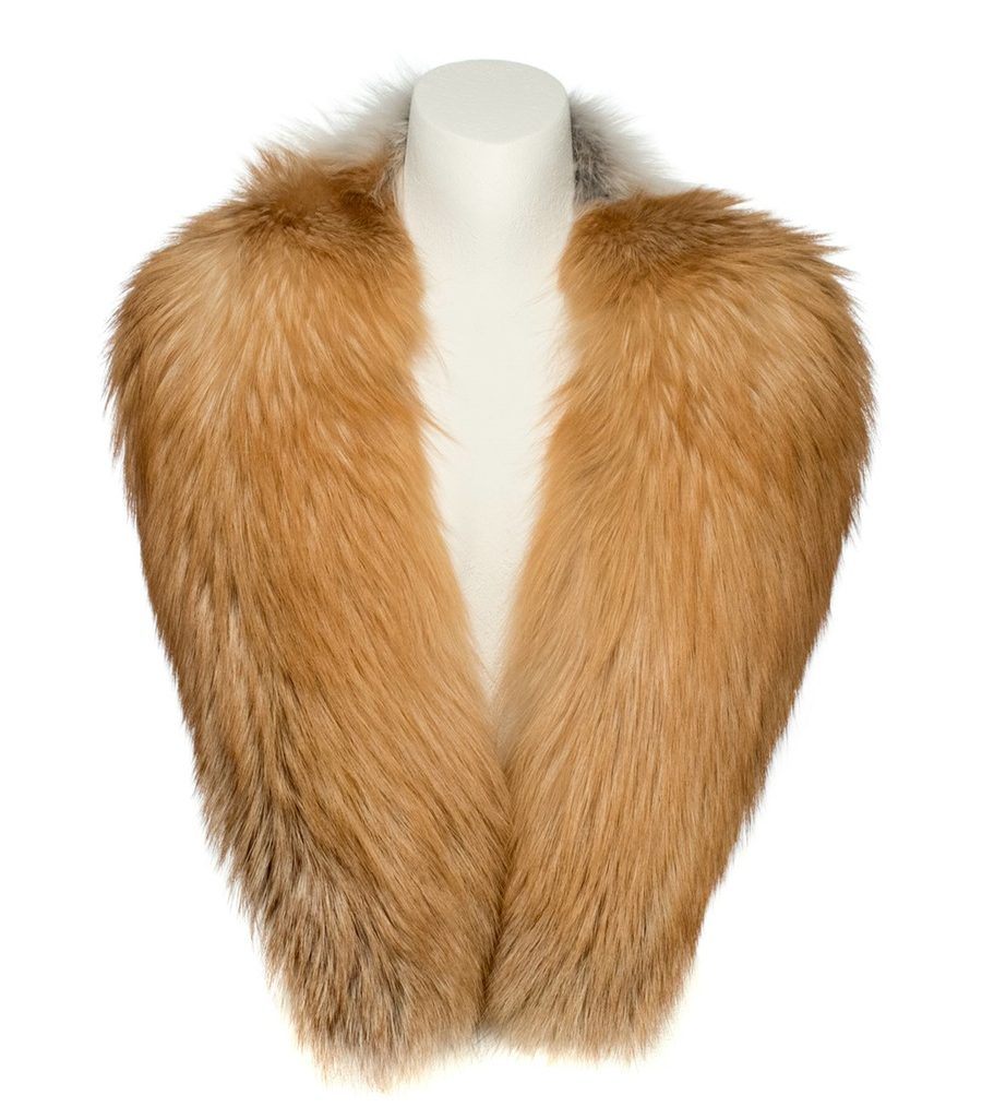 Gold Fox Fur Collar