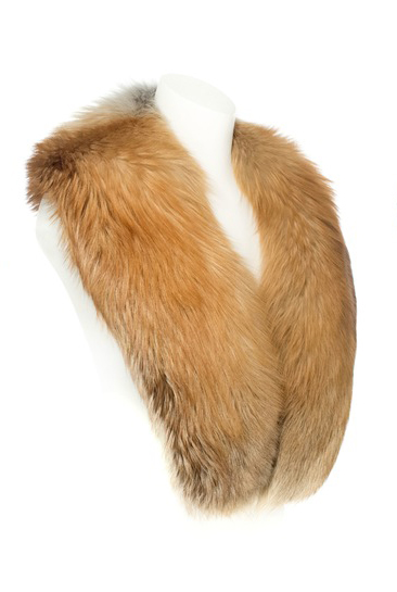 Gold Fox Fur Collar