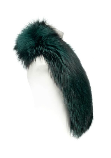 Merlot Fox Fur Collar
