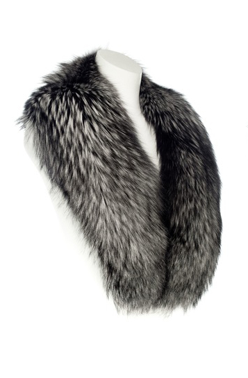 Merlot Fox Fur Collar