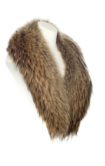 Raccoon Fur Collar