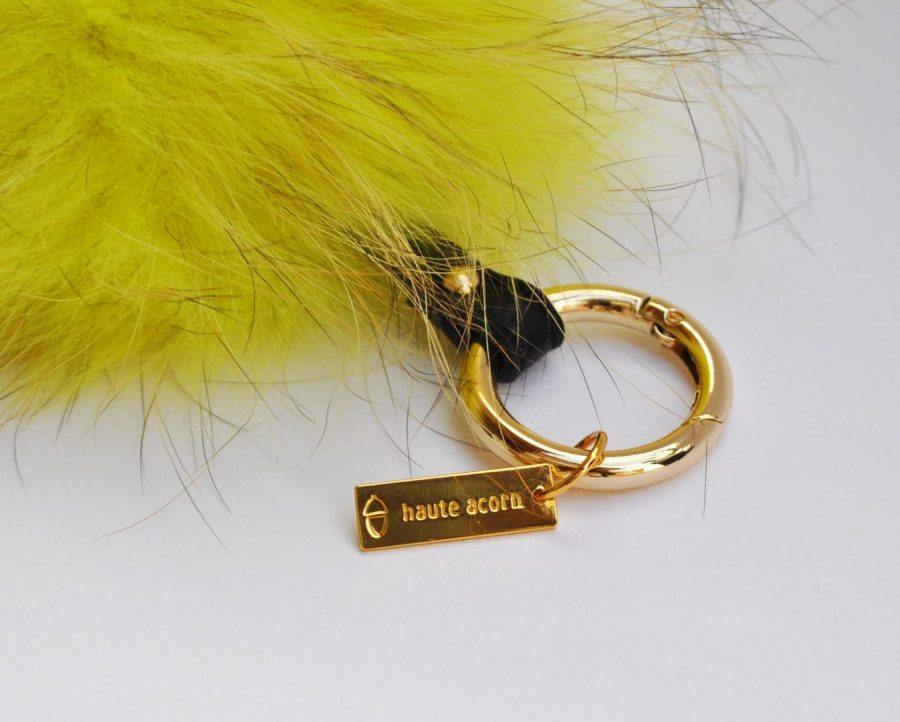 The Lemon Fur Keychain