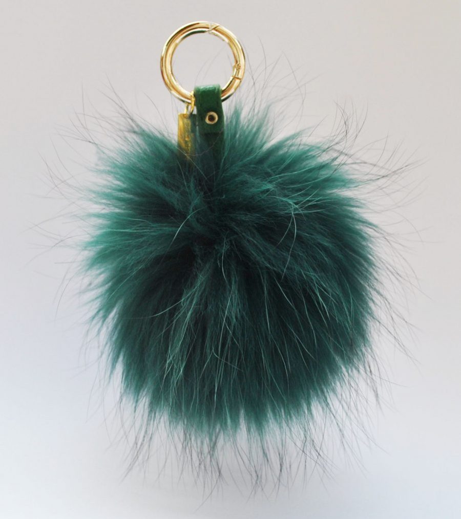 The Emerald Fur Keychain