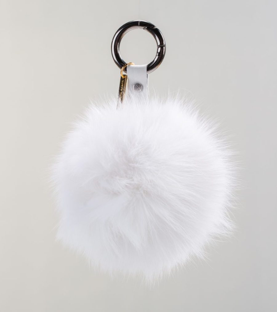 The Pearl Fur Keychain
