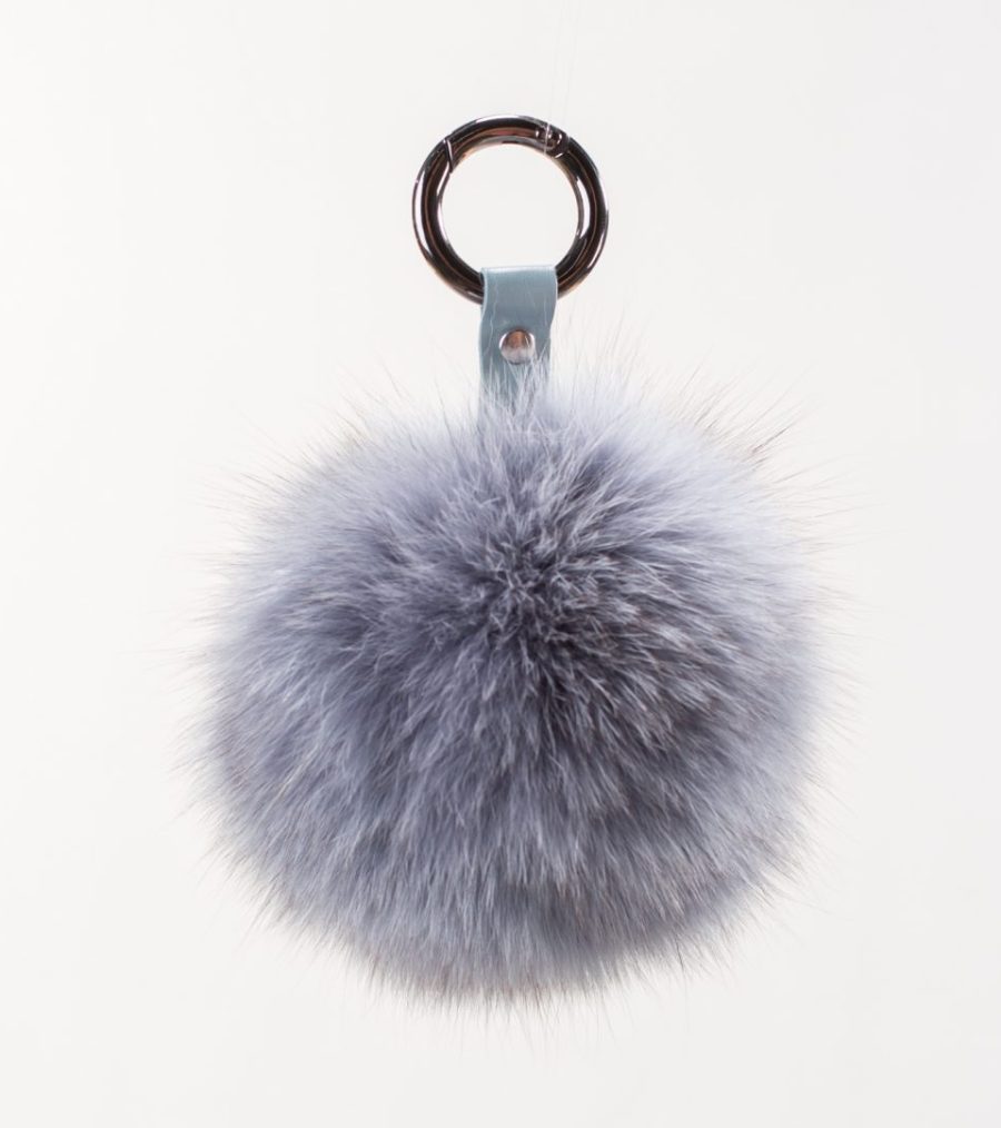 The Silver Fur Keychain