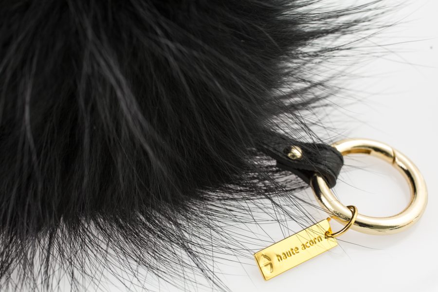 The Black Fur Keychain