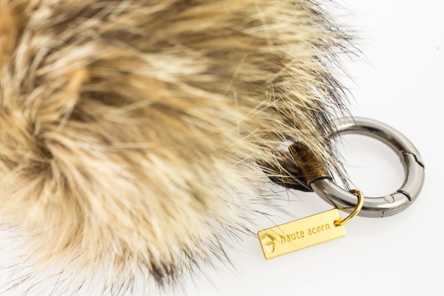 The Hedgehog Fur Keychain