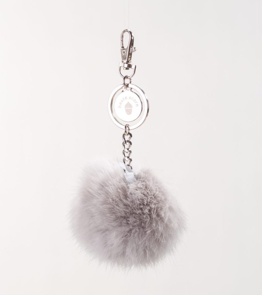 The Grey Fur Keychain