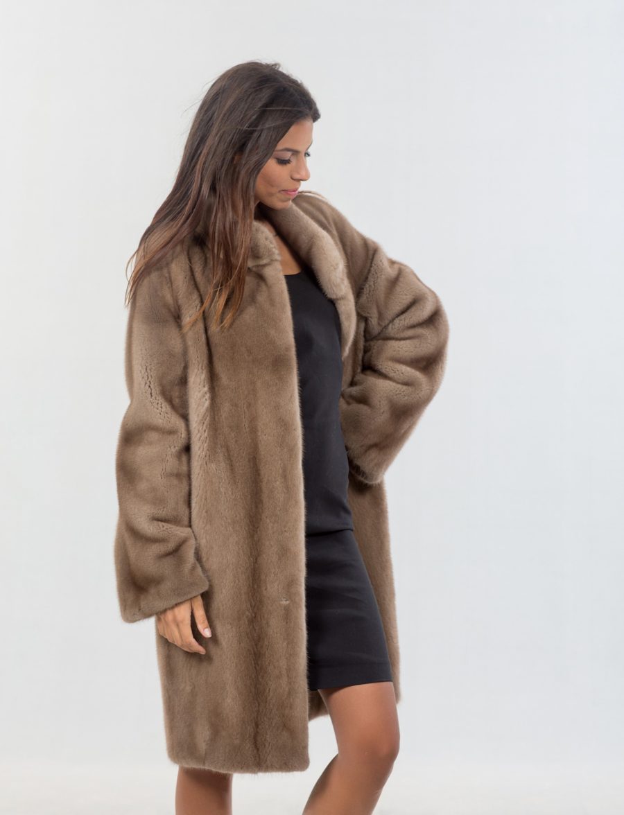 Nafa Mink Male Pastel Fur Coat