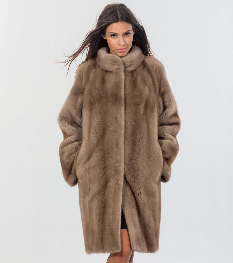 Nafa Mink Male Pastel Fur Coat