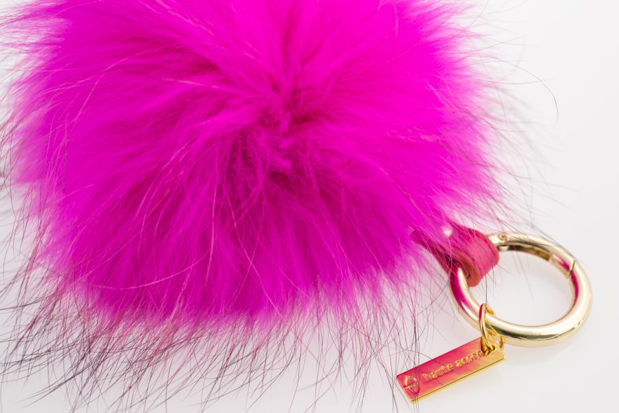 The Barbie Fur Keychain