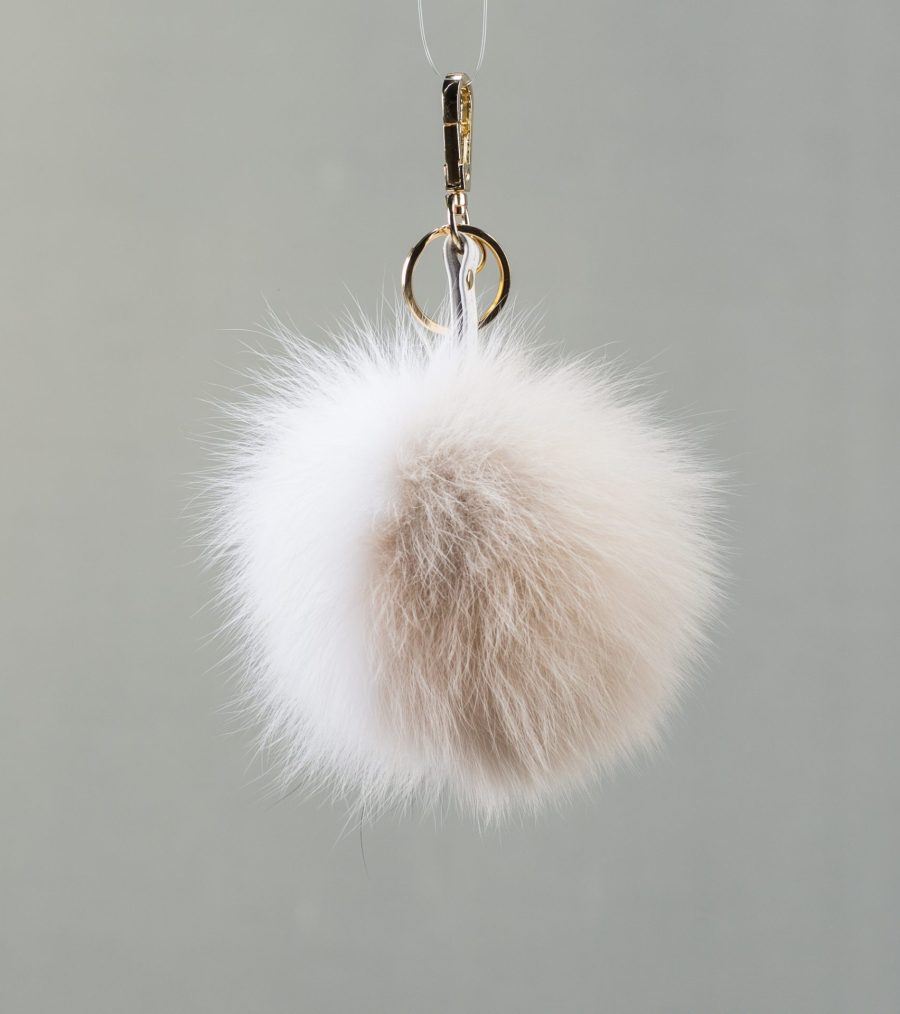 The Fancy Biscuit Fur Keychain