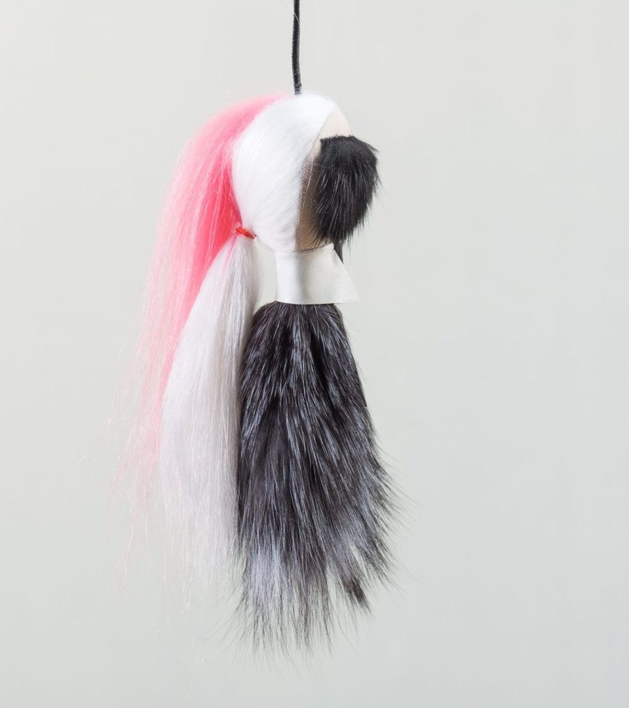 The Pink Notorious K Fur Bag Charm