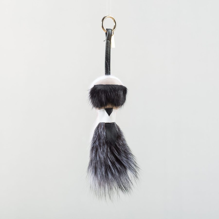 The Pink Notorious K Fur Bag Charm