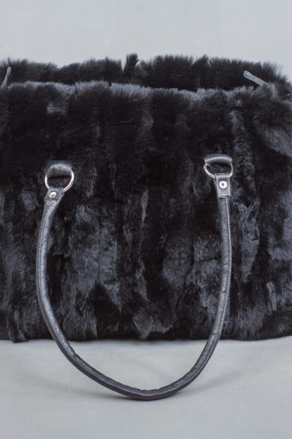 Rex Rabbit Fur Handbag