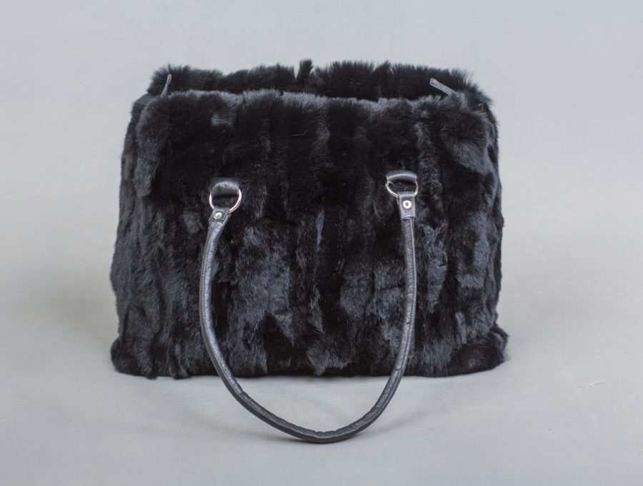Rex Rabbit Fur Handbag