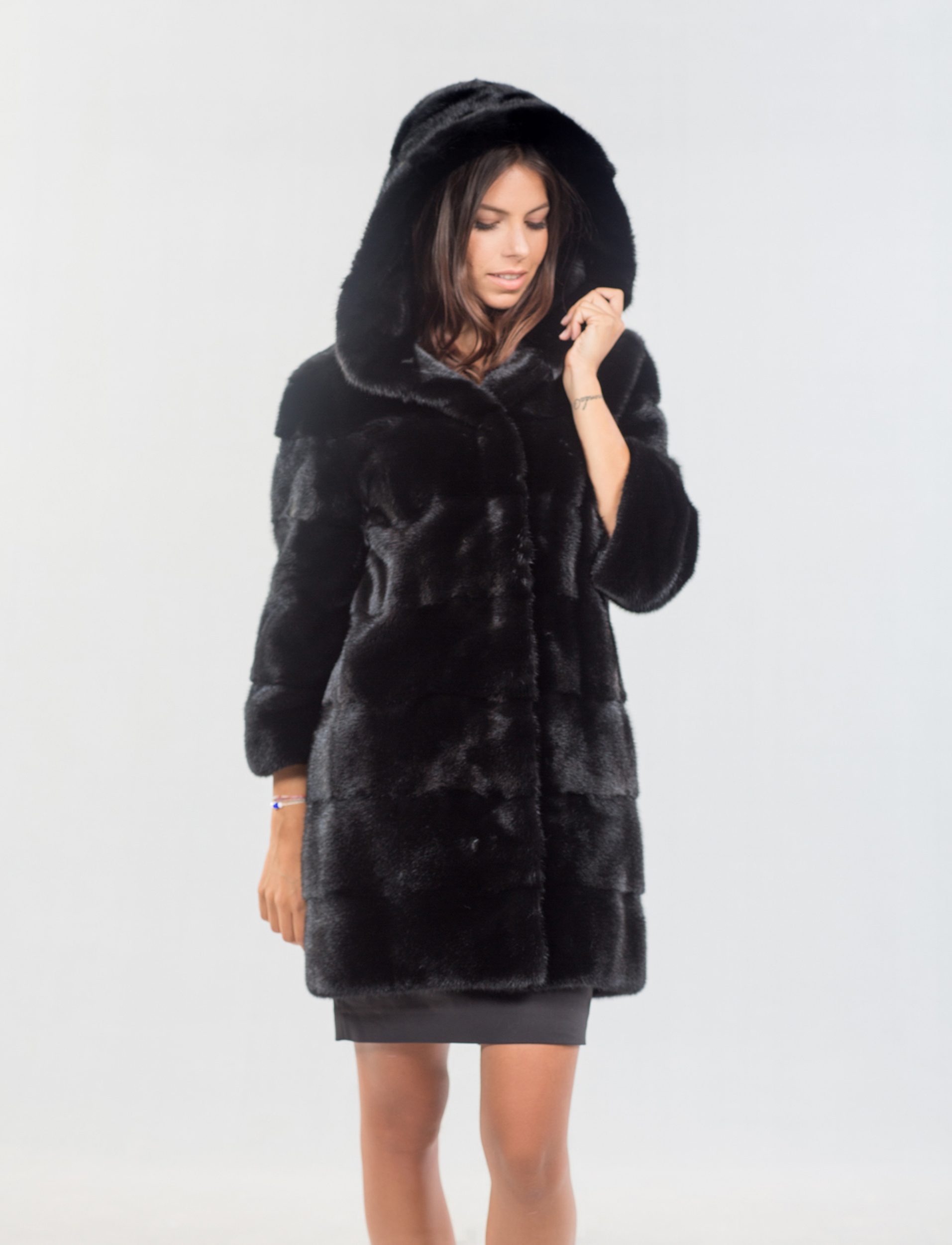 Compare prices for Mink Fur Hoodie (1A60ZQ) in official stores