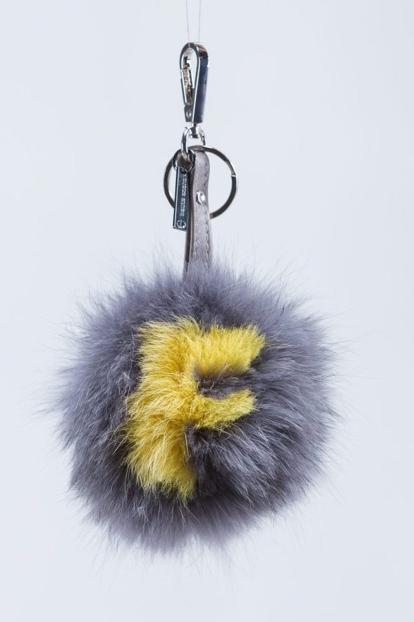 Fur Keychains - 100% Real Fur Pom Pom Keychains | Haute Acorn