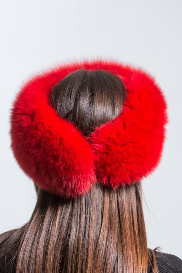 Red Fox Fur HeadBand