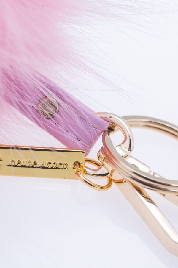 The Real Pink Fur Keychain