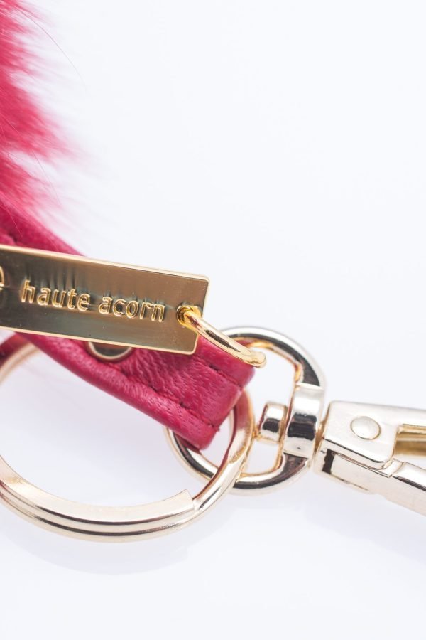 The Crimson Fur Keychain
