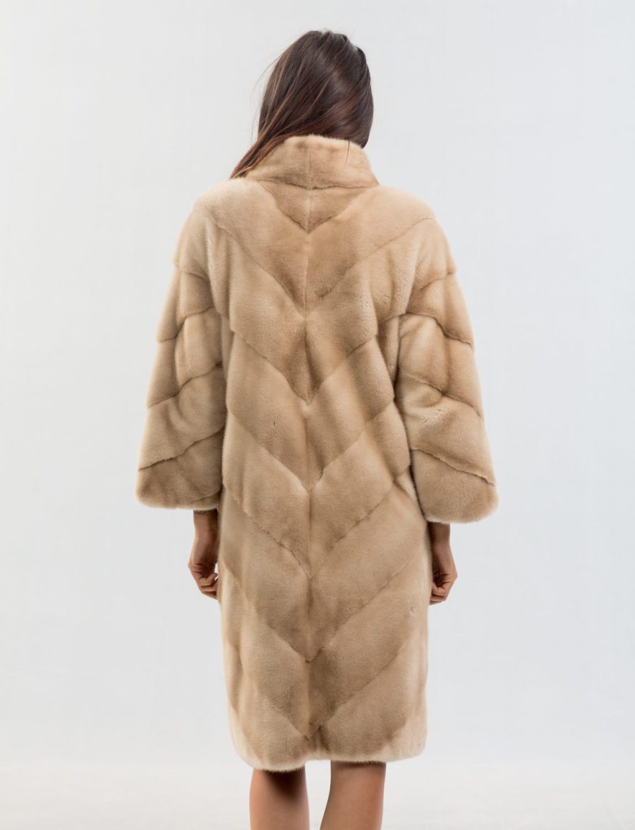 Palomino Mink Fur Coat