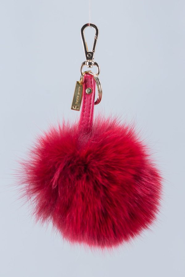 The Crimson Fur Keychain