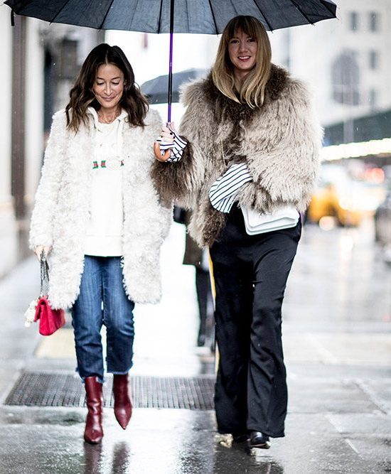 fur style from new york fashion week 2017