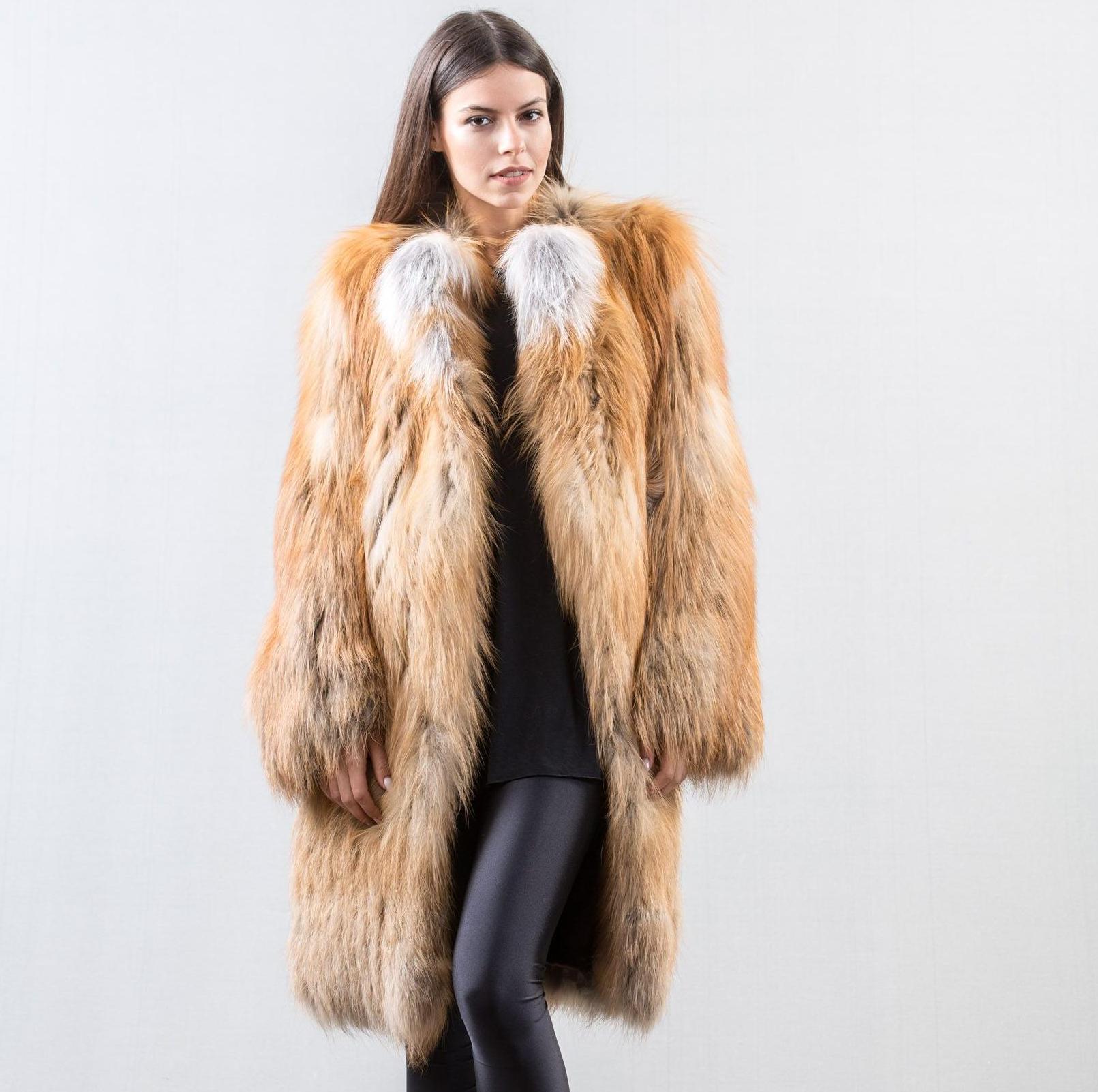 Chinchilla Style Real Rex Rabbit Fur Coats – Elevate Swag