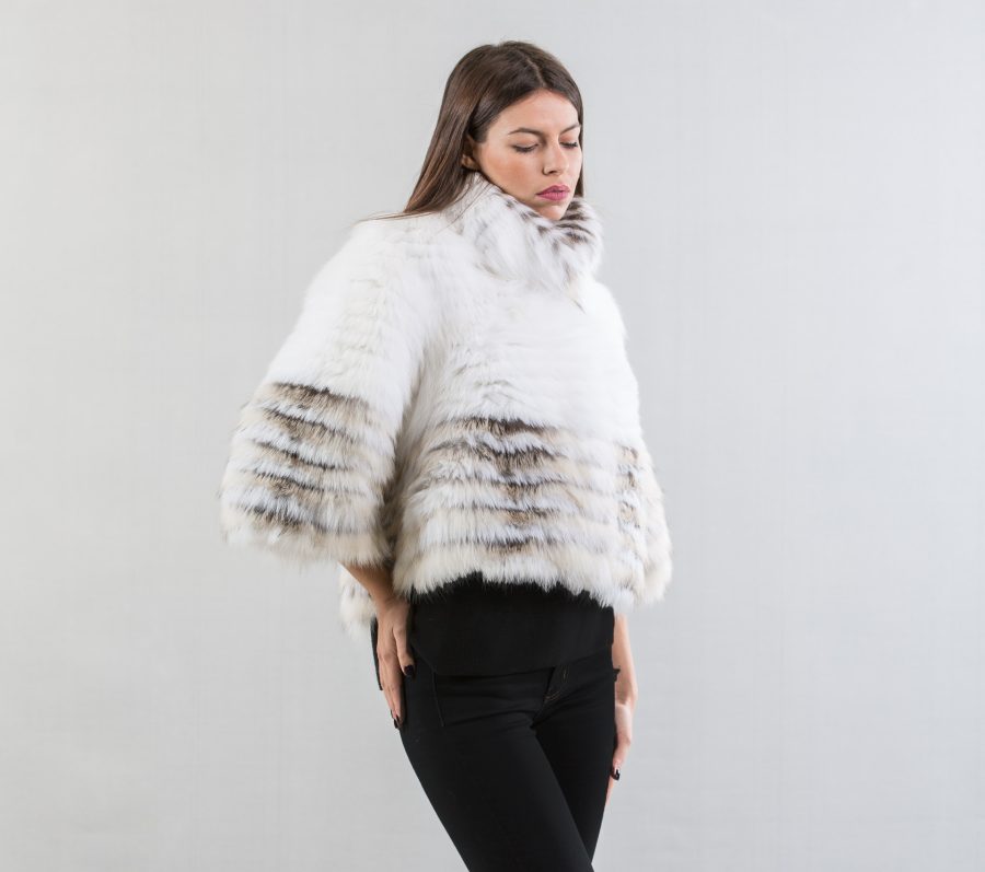 White Fox Short Fur Jacket