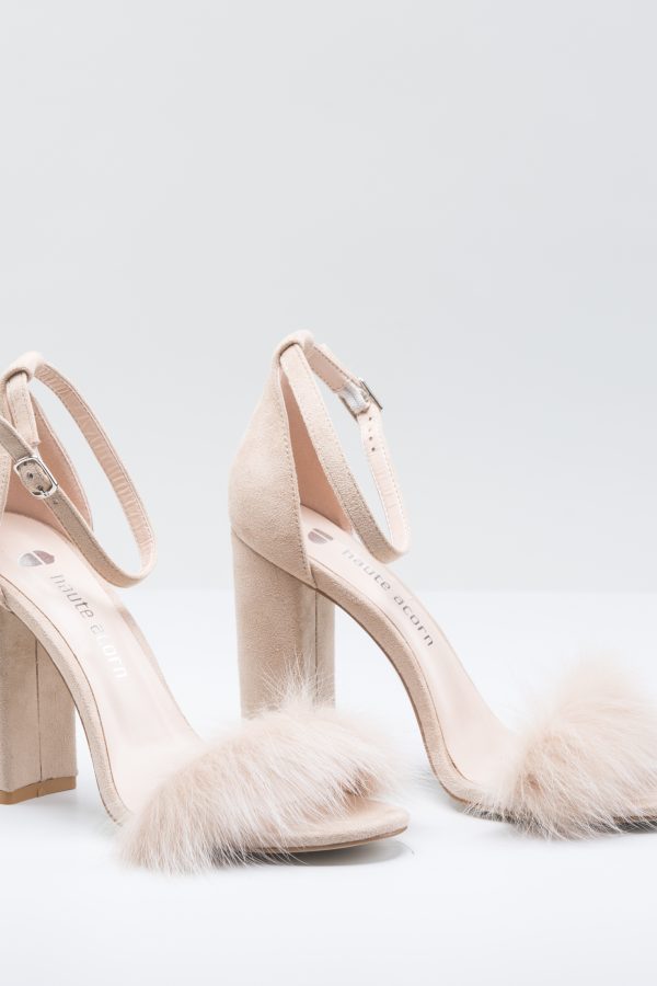 Fur Heels - Made of 100% Real Fur - Haute Acorn
