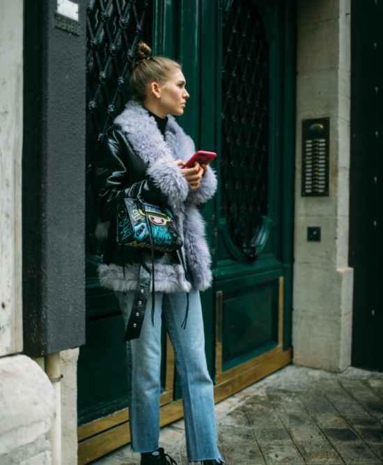 Street style at Paris Fashion Week Fall 2018