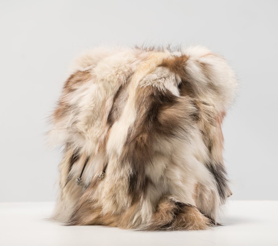 Mongolian Fur Shoulder Bag