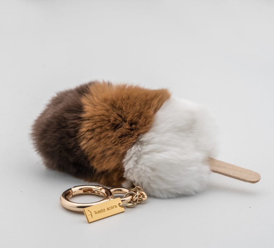 The Chocolate Fur Keychain