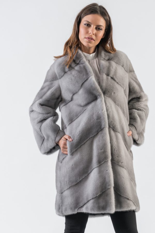 Sapphire Mink Fur Coat