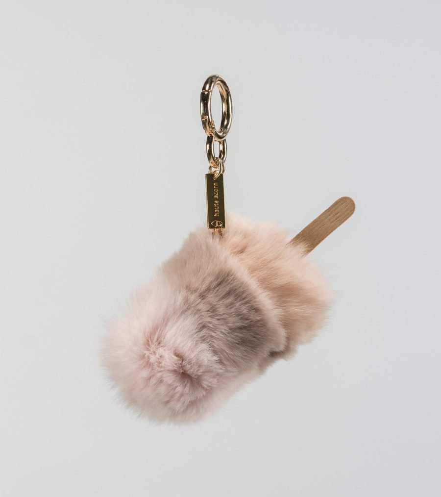 The Butter Pecan Fur Keychain