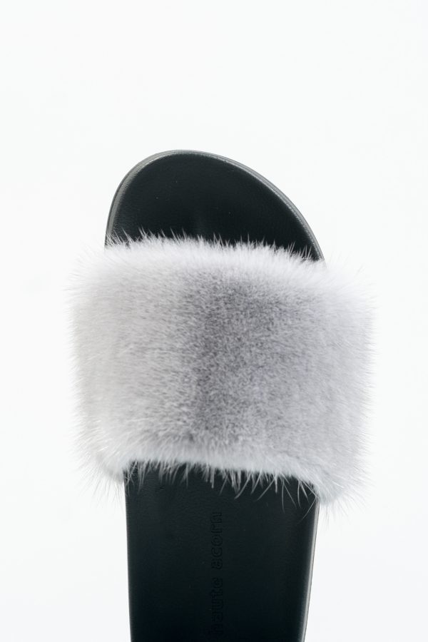 Fur Slides - Made Of 100% Real Fur | Haute Acorn