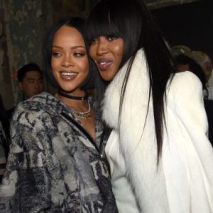 Naomi supported Rihanna at her collection launch with Puma