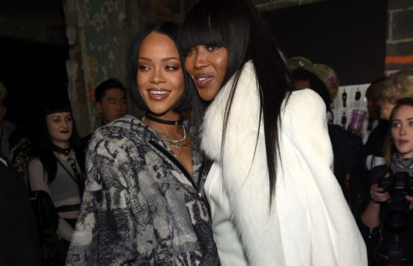 Naomi supported Rihanna at her collection launch with Puma