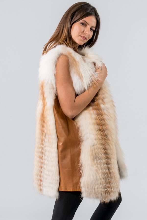 Golden Fox Fur Vest