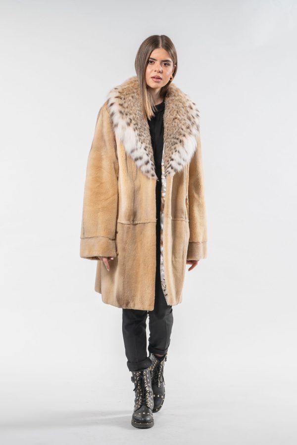 Vintage Palomino Mink Fur Coat