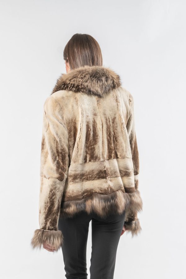 Vintage Iceberg Mink Fur Jacket-100% Real Fur Coats - Haute Acorn