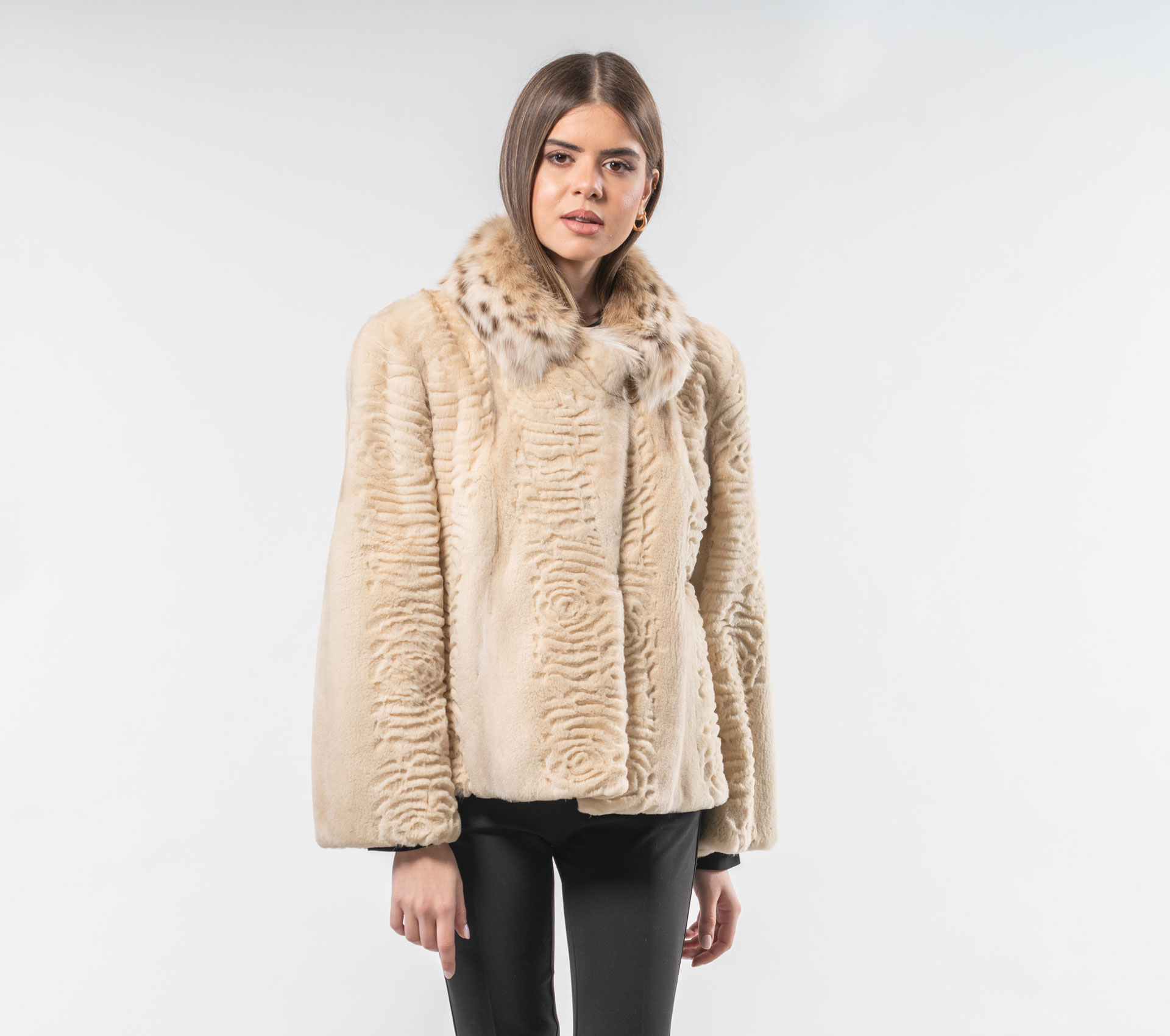 Vintage Sheared Mink Jacket -100% Real Fur Coats - Haute Acorn