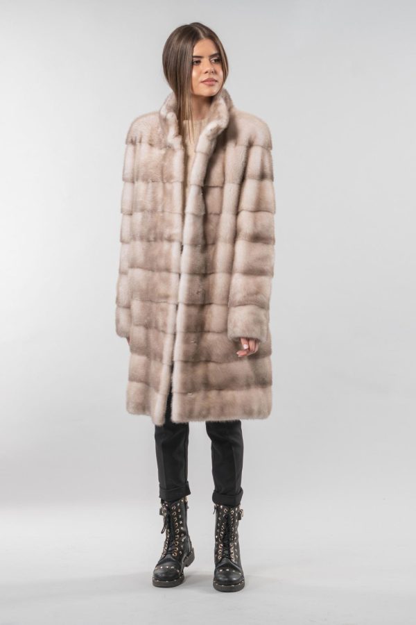 Ice Mink Fur Coat