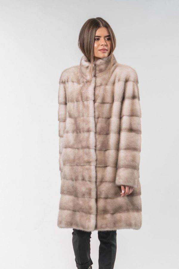 Ice Mink Fur Coat